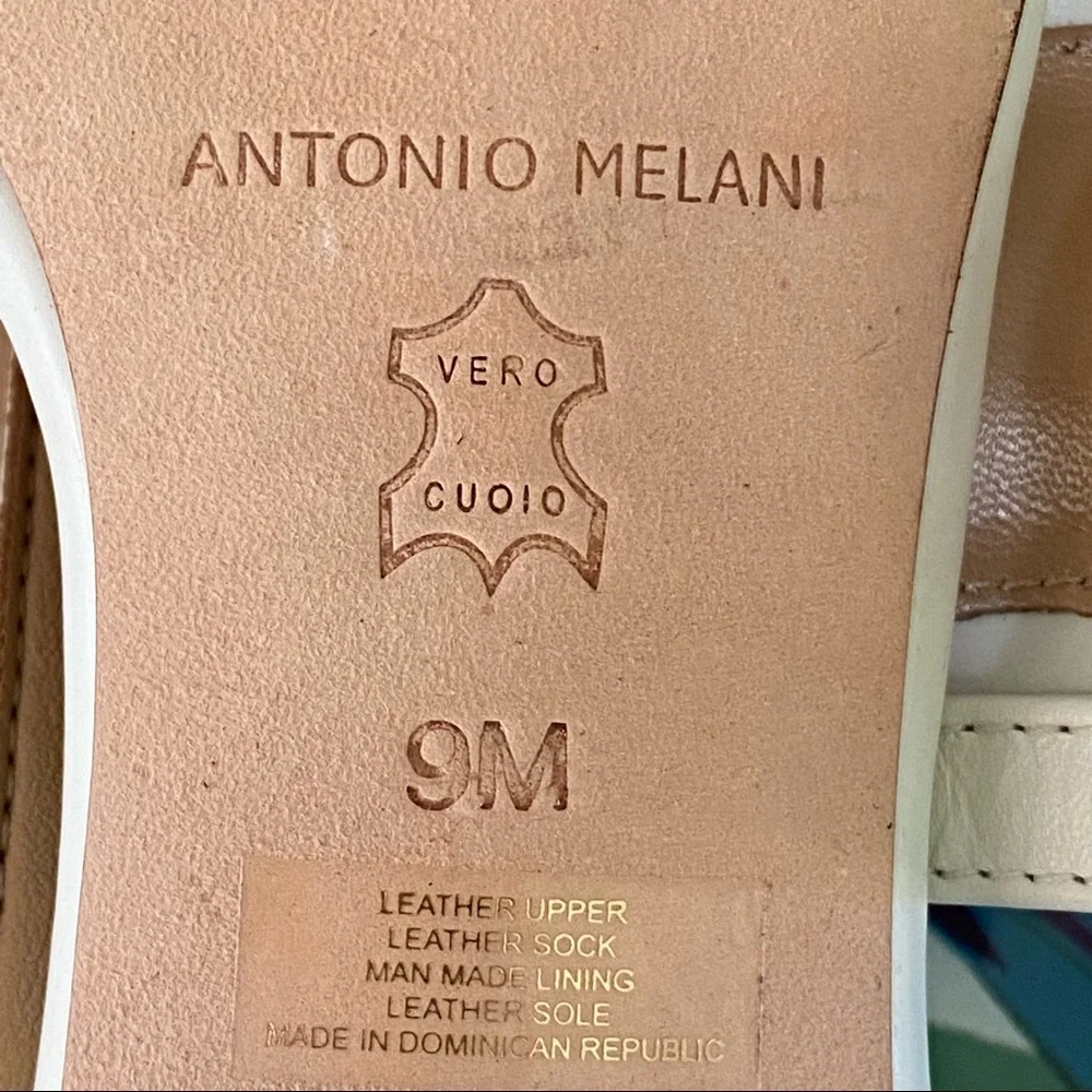 ANTONIO MELANI AUDREY T-STRAP SANDALS